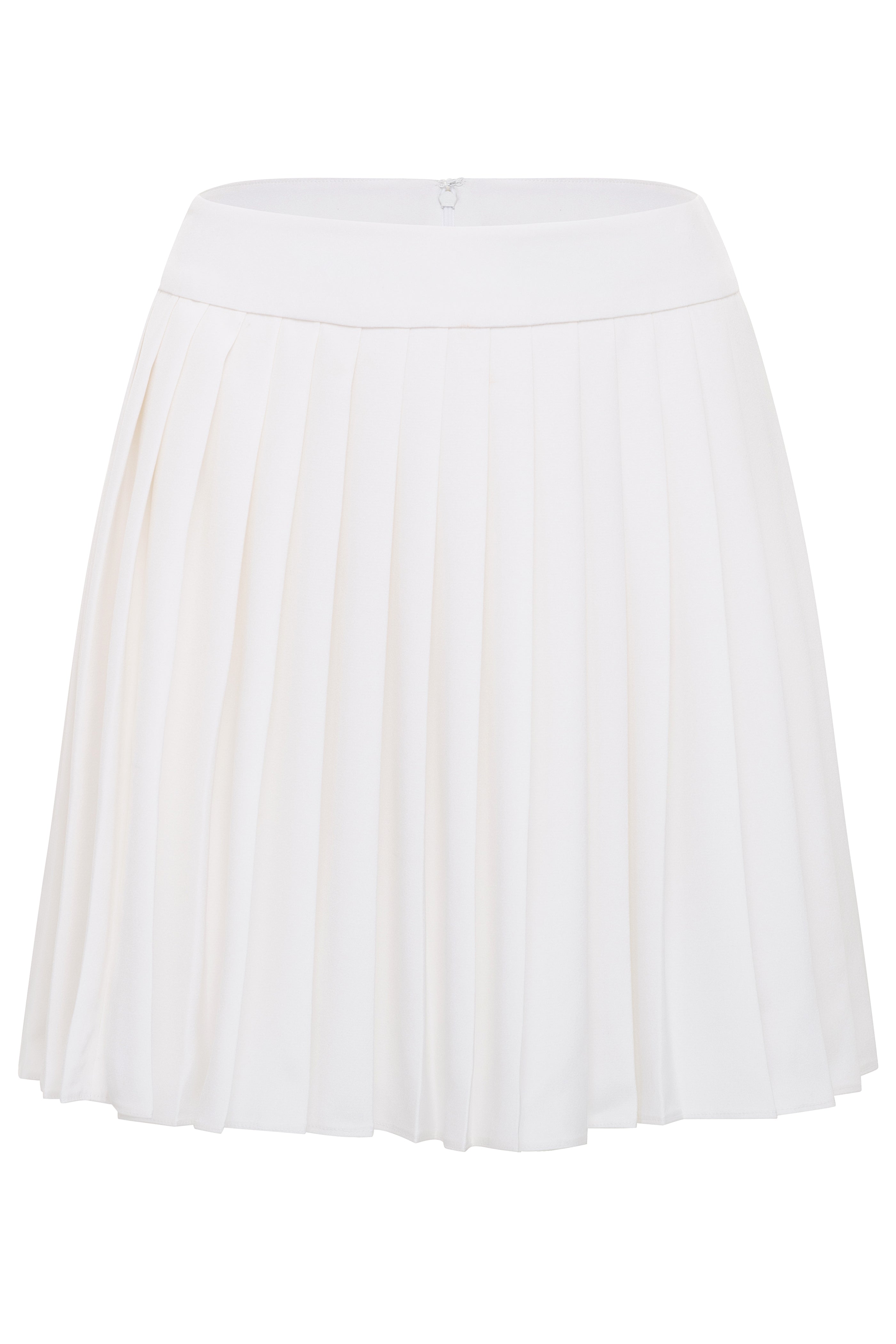 Shop Alexis Silk Pleated Mini Skirt - Classic Chic – Fifth & Welshire®